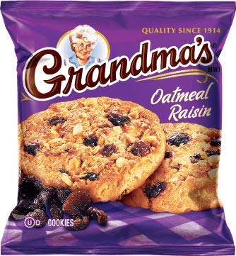Grandma's Oatmeal Raisin Cookie pack, ideal for sharing and gifting at gatherings