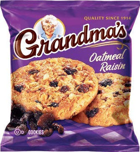 Grandma's Oatmeal Raisin Cookie pack, ideal for sharing and gifting at gatherings