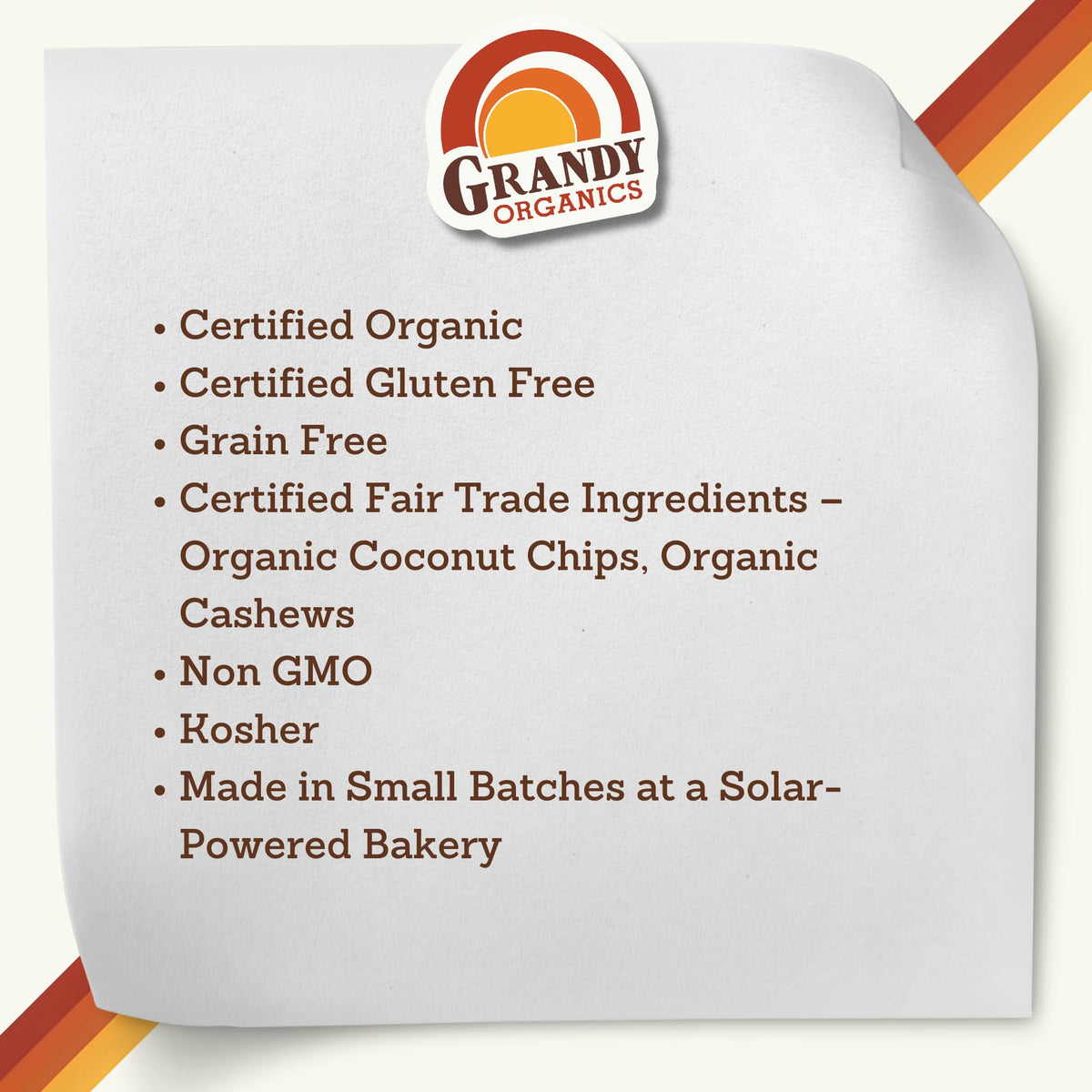 Open jar of Grandy Organics Coconola reveals creamy texture and natural oils