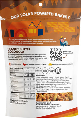 Grandy Organics granola snack pack ready for on-the-go snacking