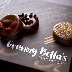 Vegetarian, kosher-certified cookies from Granny Bella's Fresh Delights.