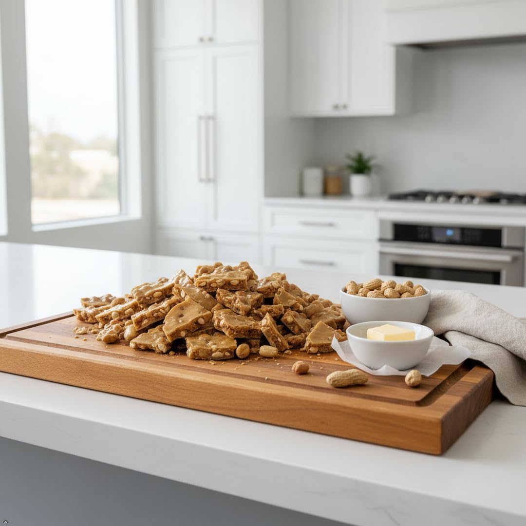 Granny's Confections Southern Pecan Brittle with roasted pecans