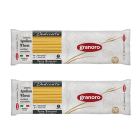 Granoro Dedicato Bucatini pack of 2 offers convenient, premium pasta for quick weeknight dinners.