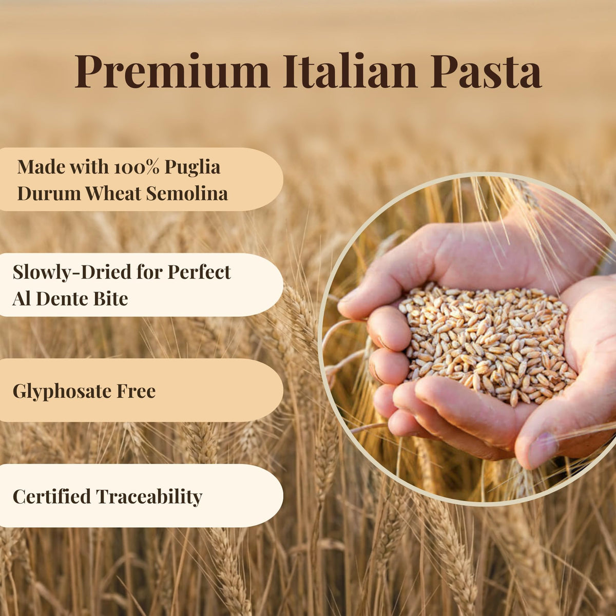 Granoro Dedicato Mafaldine No.5 porous surface for excellent sauce absorption.