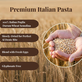 Granoro Dedicato two-pack packaging, convenient pantry storage