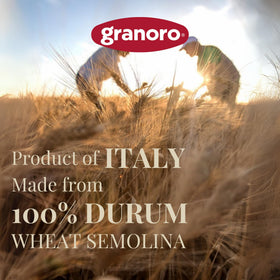 Granoro Dedicato Penne Rigate ready for hearty tomato or cream sauces.