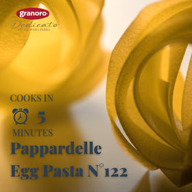 Pappardelle with beef ragù, a hearty pairing option
