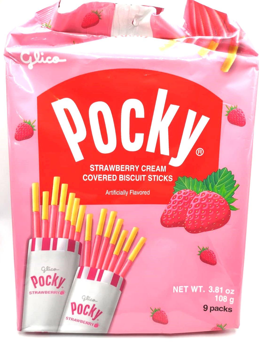 Grateful Grocer Pocky sticks cookies-cream-chocolate packaging ideal for gifting.