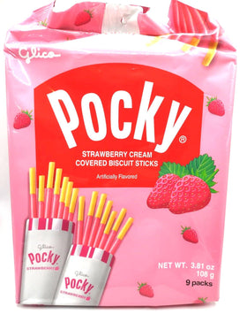 Grateful Grocer Pocky sticks cookies-cream-chocolate packaging ideal for gifting.