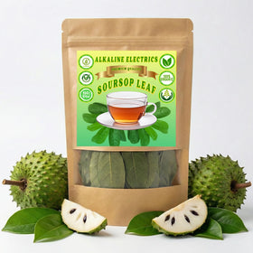Graviola soursop leaf wildcrafted pouch with fresh aroma for daily tea brewing.