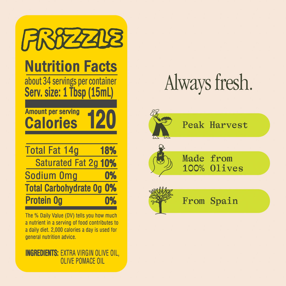 Graza Drizzle single-origin Spanish olives bottled freshness