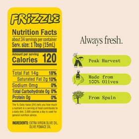 Graza Drizzle single-origin Spanish olives bottled freshness