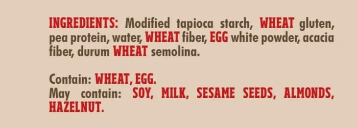 Great Low Carb Co. Ozro ingredients shot hints protein and fiber richness.