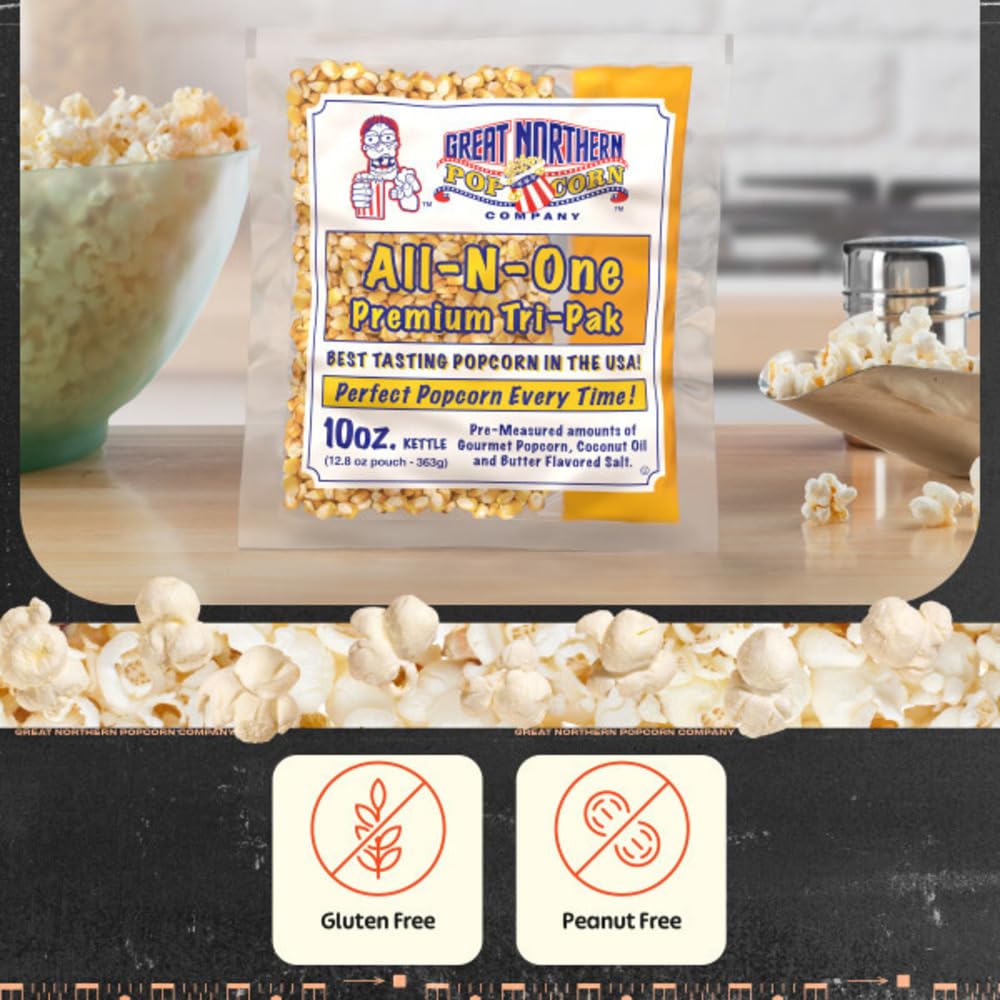 Great Northern Popcorn bulk case offers 24 packs for parties.
