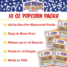 Great Northern Popcorn butter-flavored salt enhances flavor with butter-forward tang