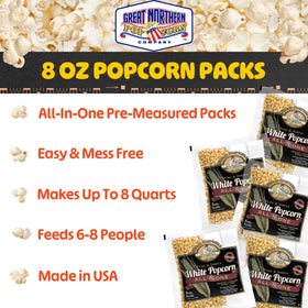 Great Northern Popcorn butter-flavored salt for theater-style taste