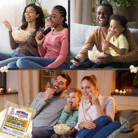 Great Northern Popcorn easy mess-free packs designed for fast, clean popping at events.