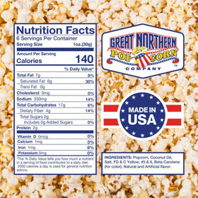 Great Northern Popcorn ready-to-pop butter packs for quick setup