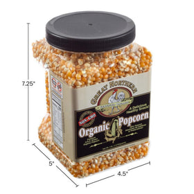 Great Northern Yellow gourmet kernels deliver theater-style crunch.