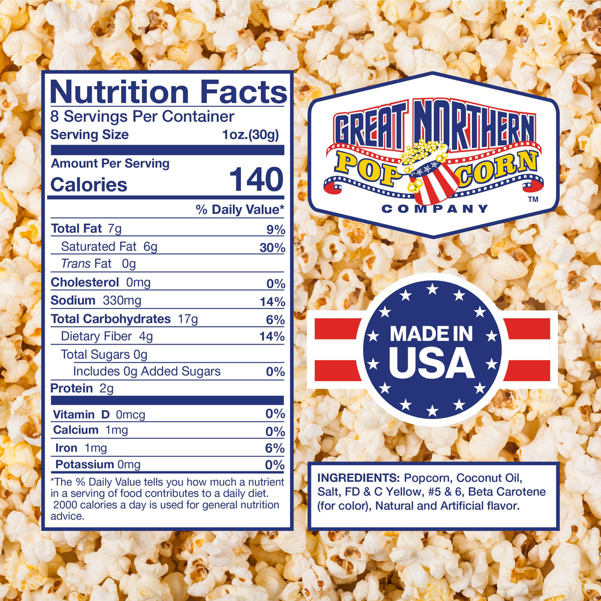 Great Northern Tri-Pack yields up to 8 quarts per pack for generous servings.