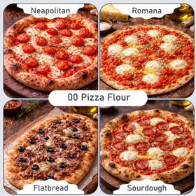 Great River Milling 00 Organic Pizza Flour certified organic and kosher.
