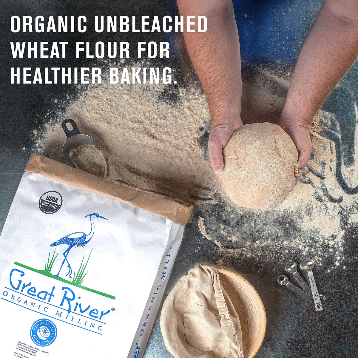 25 lb bulk flour pack showcases bulk baking efficiency for home bakers and small kitchens
