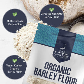 Great River Milling barley flour adds nutty flavor to pancake batter