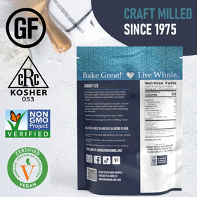 Great River Milling Blanched Almond Flour pantry staple for versatile gluten-free cooking