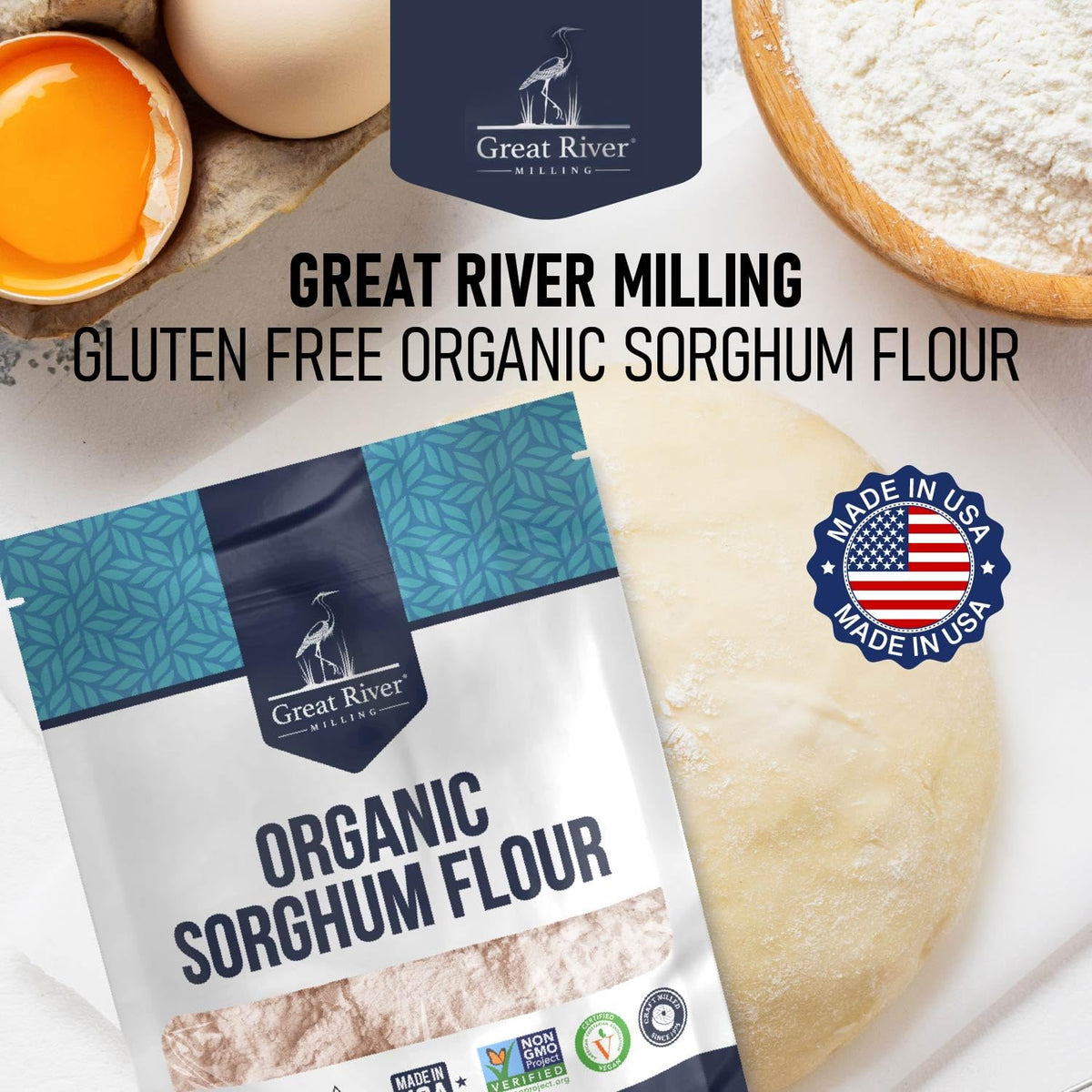 Label close-up highlighting USDA Organic, Non-GMO, Kosher, Vegan certifications.