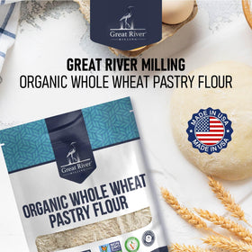 Cakes prepared with Great River Milling pastry flour appear moist and tender