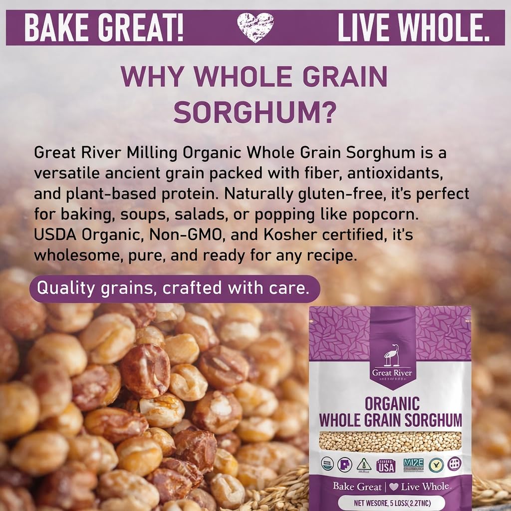 Great River Milling sorghum cooking pot demonstrates versatile meals.