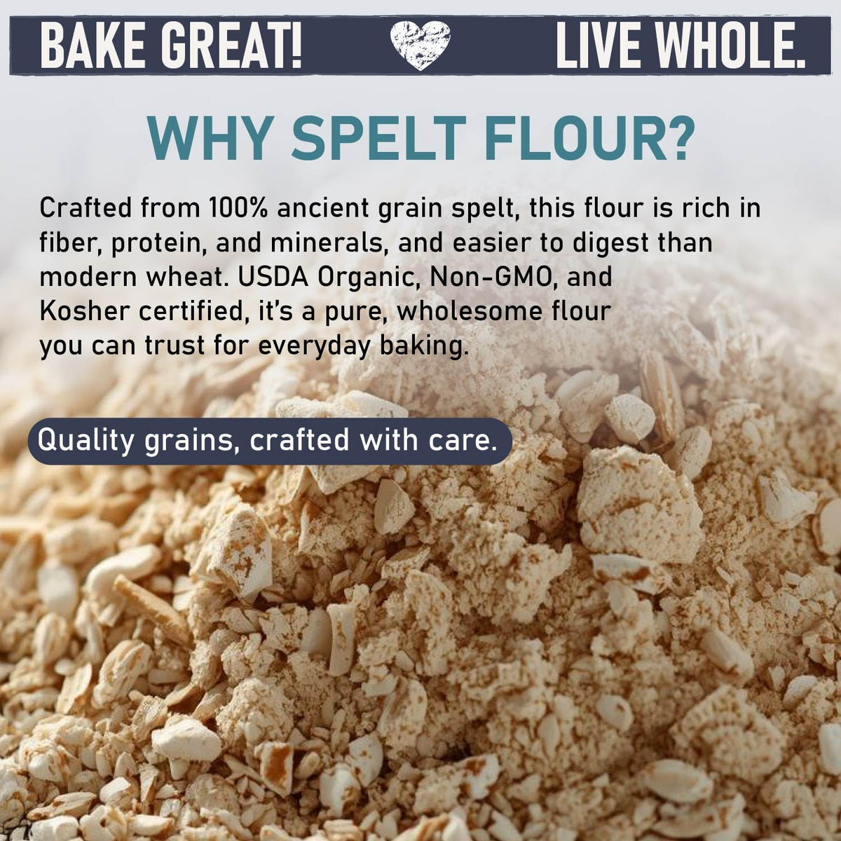 Great River Milling Spelt Flour dough before bread shaping