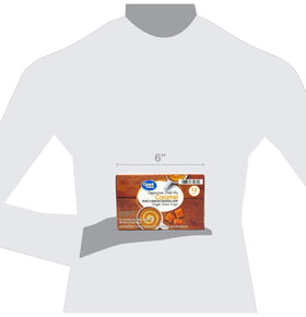 Great Value Cappuccino Pods packaging front showcases caramel flavor option.
