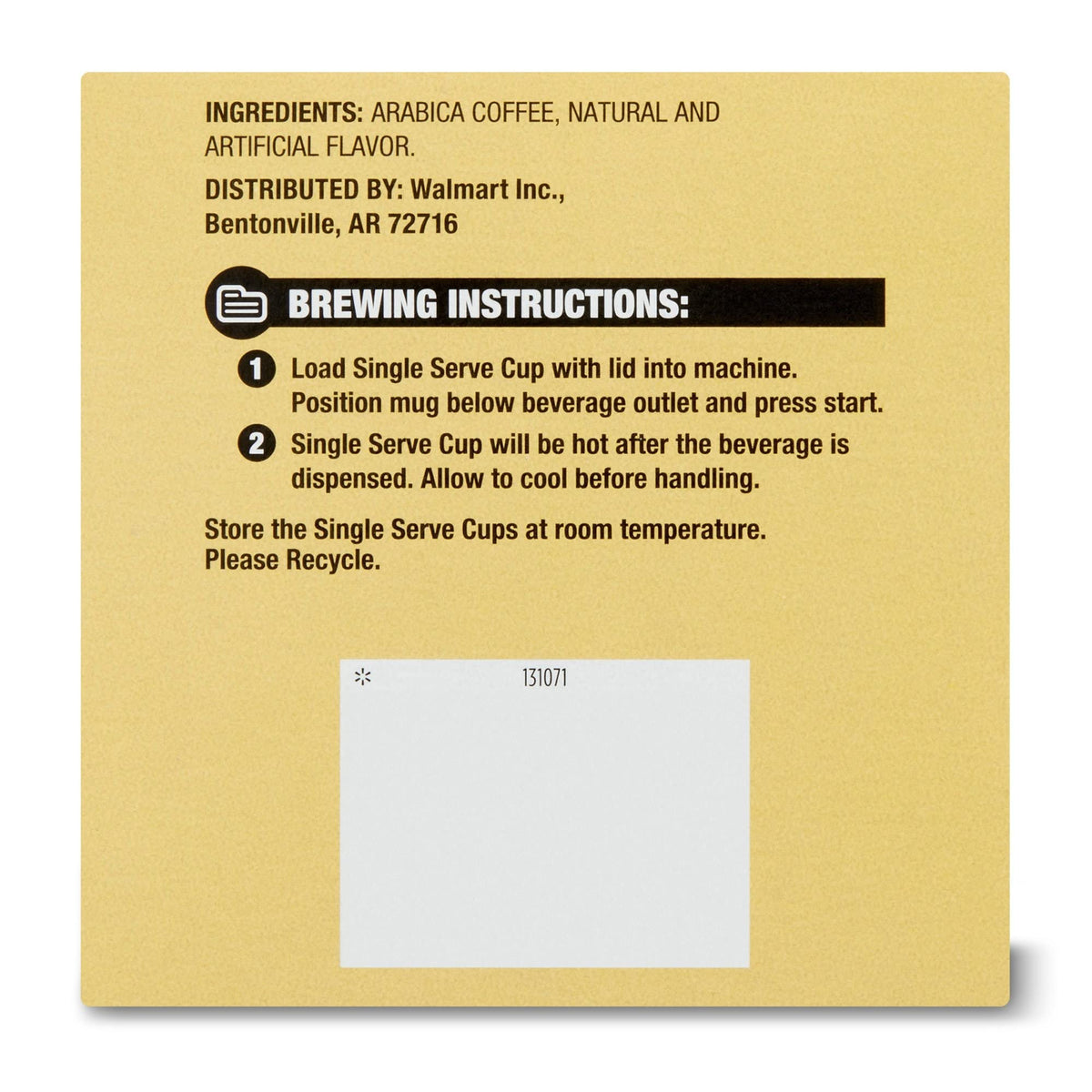 Two-pack display highlights savings and convenience for GV coffee.