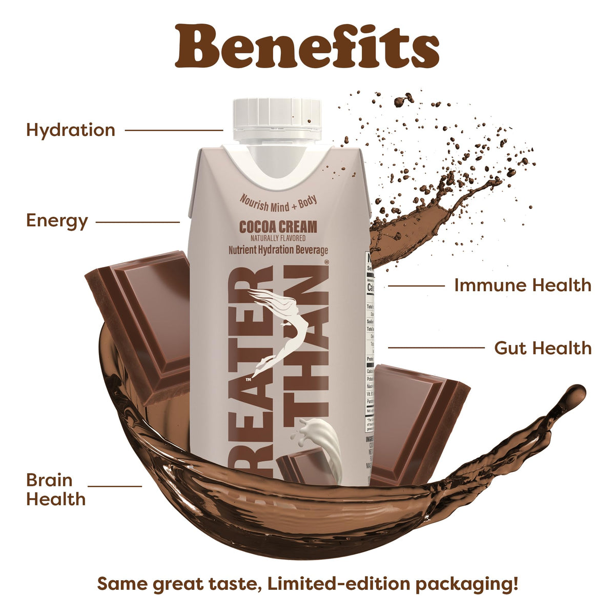 Greater Than Aquamin label, coast-inspired minerals for daily wellness.