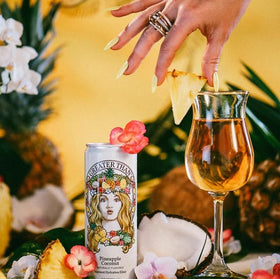 Greater Than Hydration for Her pour into glass demonstrates easy on-the-go refreshment.