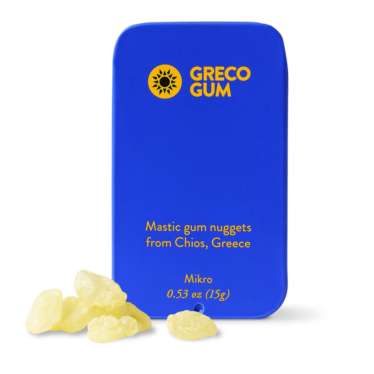 Greco Gum Mastic Nuggets large pieces for durable chewing and jawline training