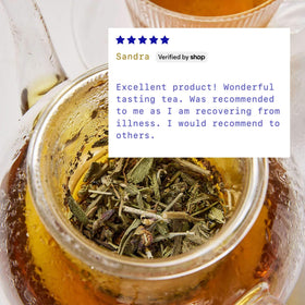 Greek Superherbs IKARIA Tea eco-friendly packaging promotes responsible choices.