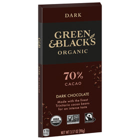 Green & Black's Organic 70% chocolate is ideal for gifting during holidays.