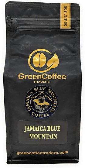 Green Coffee Traders satisfaction guaranteed seal on packaging