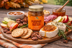 Green Jay Gourmet USA-made pumpkin butter, crafted in the USA