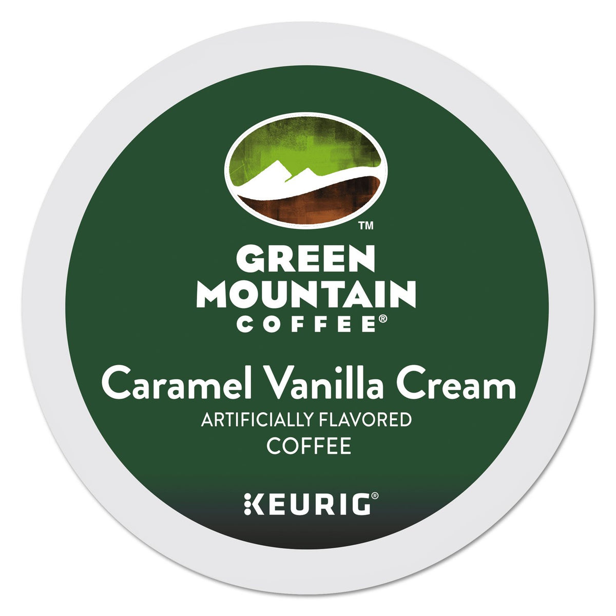 Hazelnut K-Cups with warm aroma for afternoon breaks.