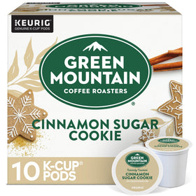 Green Mountain Cinnamon Sugar Cookie pod pour releases a comforting warm aroma.