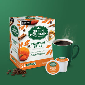 Aromatic cinnamon and nutmeg notes in Green Mountain Pumpkin Spice
