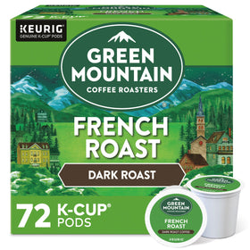 Green Mountain Coffee Roasters French Roast K-Cup Pack ready for bold mornings
