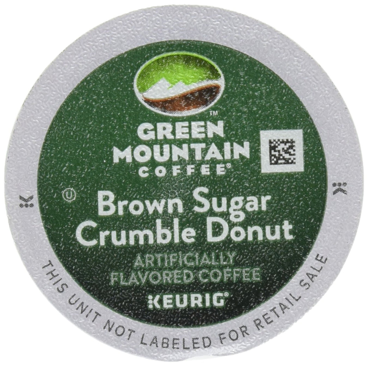 Green Mountain Coffee Roasters Brown Sugar Crumble Donut K-Cup pack with inviting aroma