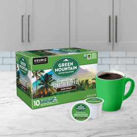 Recyclable K-Cup pods from Green Mountain Roasters