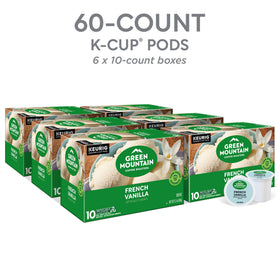 Green Mountain K-Cup compatibility ensures quick, reliable brews on Keurig machines.