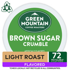 Green Mountain Coffee Roasters K-Cup pods compatible with Keurig machines for quick brewing