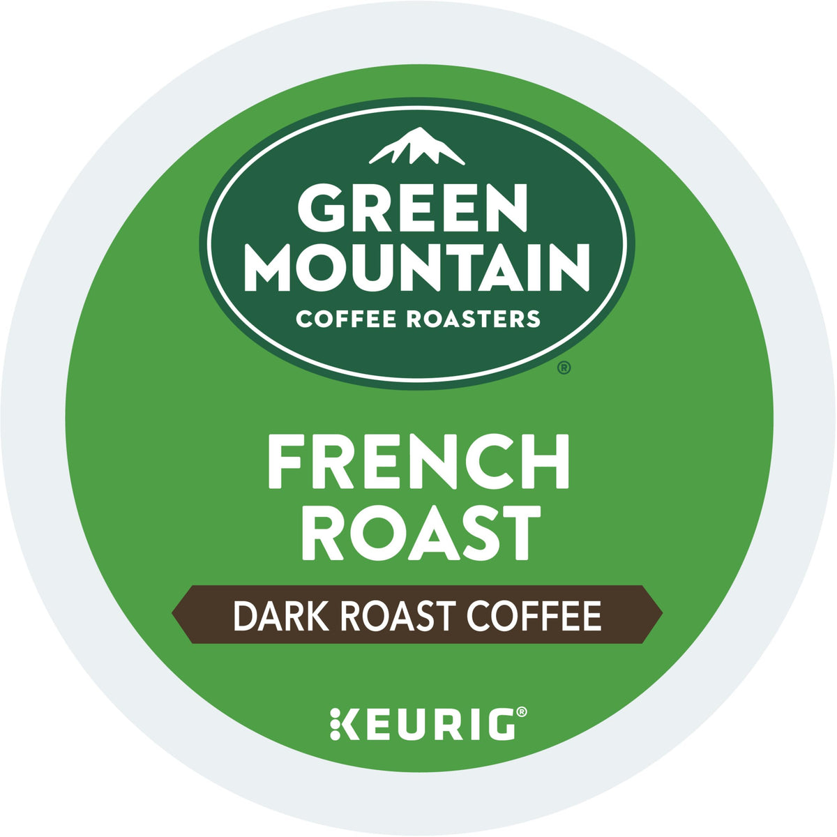 Green Mountain Coffee Roasters K-Cup pods on shelf enable quick brewing